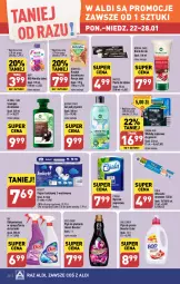 Gazetka promocyjna Aldi - Pełna oferta - Gazetka - ważna od 28.01 do 28.01.2024 - strona 20 - produkty: Płyn do prania, HiPP, Odkamieniacz, Por, Mus, Papier, Krem do rąk, Booster, BoboVita, Pasta do zębów, Papier toaletowy, Płyn do płukania, Ręcznik, Szampon, Dzieci, Hipp Bio