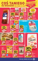 Gazetka promocyjna Aldi - Pełna oferta - Gazetka - ważna od 28.01 do 28.01.2024 - strona 21 - produkty: Piec, Kurczak, Polędwica, Sos, Golden Seafood, Szynka, Fasola, Margaryna, Mąka, Skrzydełka z kurczaka, Boczek, Basia, Chleb, Słynne, Mintaj, Frytki, Mąka tortowa, Fa