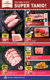 Gazetka promocyjna Aldi - Pełna oferta - Gazetka - ważna od 28.01 do 28.01.2024 - strona 6 - produkty: Kurczak, Mięso mielone, Por, Mięsne specjały, Schab wieprzowy, Morliny, Kotlet, Piekarnik, Mięso, Fa