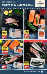 Gazetka promocyjna Aldi - Pełna oferta - Gazetka - ważna od 28.01 do 28.01.2024 - strona 7 - produkty: Polędwica, Sos, Tusz, Golden Seafood, Pstrąg, Mintaj, Dorsz, Pstrąg łososiowy