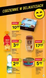 Gazetka promocyjna Delikatesy Centrum - Gazetka DC45 czw-sr - Gazetka - ważna od 22.11 do 22.11.2023 - strona 35 - produkty: Makaron, Kawa rozpuszczalna, Ser, Kawa, Laur, Woda
