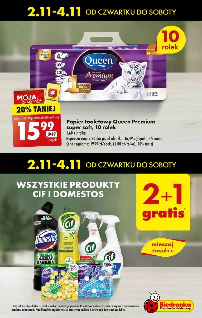 Gazetka promocyjna Biedronka - Od czwartku - ważna 02.11 do 08.11.2023 - strona 15 - produkty: Fa, Papier, Papier toaletowy, Tera