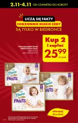 Gazetka promocyjna Biedronka - Od czwartku - Gazetka - ważna od 08.11 do 08.11.2023 - strona 12 - produkty: Majtki, O Bag, Dada, Pieluchomajtki