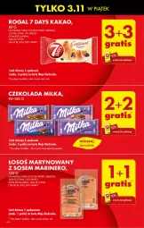 Gazetka promocyjna Biedronka - Od czwartku - Gazetka - ważna od 08.11 do 08.11.2023 - strona 4 - produkty: Sos, Gra, 7 Days, Rogal, Czekolada, Kakao, Milka