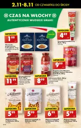 Gazetka promocyjna Biedronka - Od czwartku - Gazetka - ważna od 08.11 do 08.11.2023 - strona 42 - produkty: Koncentrat pomidorowy, Makaron, Warzywa, Sos, Ser, Gra, Sos pomidorowy, Salsa, Dell, Penne, Tagliatelle, Isana, Grill, Pomidory, Fa