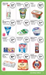 Gazetka promocyjna Odido - Gazetka - Gazetka - ważna od 02.11 do 02.11.2023 - strona 3 - produkty: Ser topiony, Top, Ser, Danone, Twaróg, Piątnica, Zott, Brie, Jaja, Mleko smakowe, SEKO, Mlekovita, Actimel, Serek kanapkowy, Serek, Optima, Camembert, Rogal, Hochland, Koreczki śledziowe, Mleko