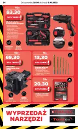 Gazetka promocyjna Netto - Akcesoria i dodatki - Gazetka - ważna od 05.10 do 05.10.2022 - strona 8 - produkty: Noż, Gra, Nóż uniwersalny, Walizka, Tarka, Wkręt, Młotek, Młot, Pudełko, Wkrętarka, Tytan, Zestaw wierteł, Akumulator