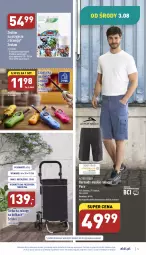 Gazetka promocyjna Aldi - Zaplanuj zakupy wcześniej - Gazetka - ważna od 06.08 do 06.08.2022 - strona 5 - produkty: Ser, Papier, Torba na zakupy, Bermudy, Zapalarka, Talerzyk, Talerz, Wełna, Torba, Obrus