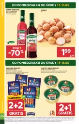 Gazetka promocyjna Stokrotka - Supermarket - Gazetka - ważna od 15.05 do 15.05.2024 - strona 6 - produkty: Cebula, Warzywa, Por, Gra, Parówki, Pasztet, Syrop, Owoce, Berlinki, Mięso, Herbapol