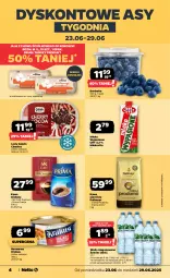 Gazetka promocyjna Netto - Od Poniedziałku - Gazetka - ważna od 29.06 do 29.06.2025 - strona 4 - produkty: Krakus, Ser, Borówka, Kawa ziarnista, Jaja, Dallmayr, Kawa mielona, Kawa, Kosz, Mlekovita, Lody, Prima, Woda niegazowana, Woda, Kokos, Mleko