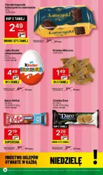 Gazetka promocyjna Delikatesy Centrum - Gazetka - ważna od 24.01 do 24.01.2024 - strona 4 - produkty: Piernik, Ciastka, Baton, Kinder