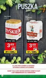 Gazetka promocyjna Delikatesy Centrum - Gazetka - ważna od 24.01 do 24.01.2024 - strona 8 - produkty: Piwa, Piwo, Piec, Koc, Gra, Tyskie, Okocim