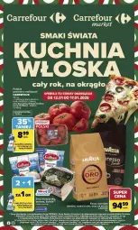 Gazetka promocyjna Carrefour - Gazetka Kuchnia włoska - Gazetka - ważna od 25.01 do 25.01.2026 - strona 1 - produkty: Mozzarella, Ser, NBA, Kawa ziarnista, Burrata, Kawa, Lavazza, Fa