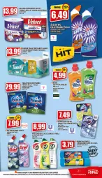 Gazetka promocyjna Topaz - Gazetka - Gazetka - ważna od 18.05 do 18.05.2022 - strona 21 - produkty: Domestos, Top, Sok, Cif, Papier, Finish, Bref, Tablet, Worki na śmieci, Cillit Bang, Papier toaletowy, Velvet, Mleczko, Ręcznik, Rolki, Worki na śmiec, Zmywarki, Tabletki do zmywarki, Fa