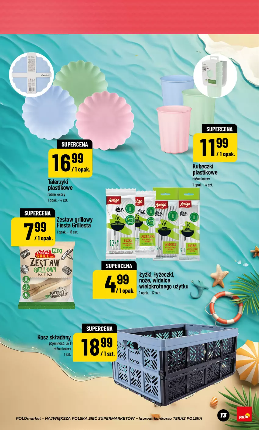 Gazetka promocyjna PoloMarket - Katalog NF Lato - ważna 24.06 do 27.08.2026 - strona 13 - produkty: Grill, Kosz, Por