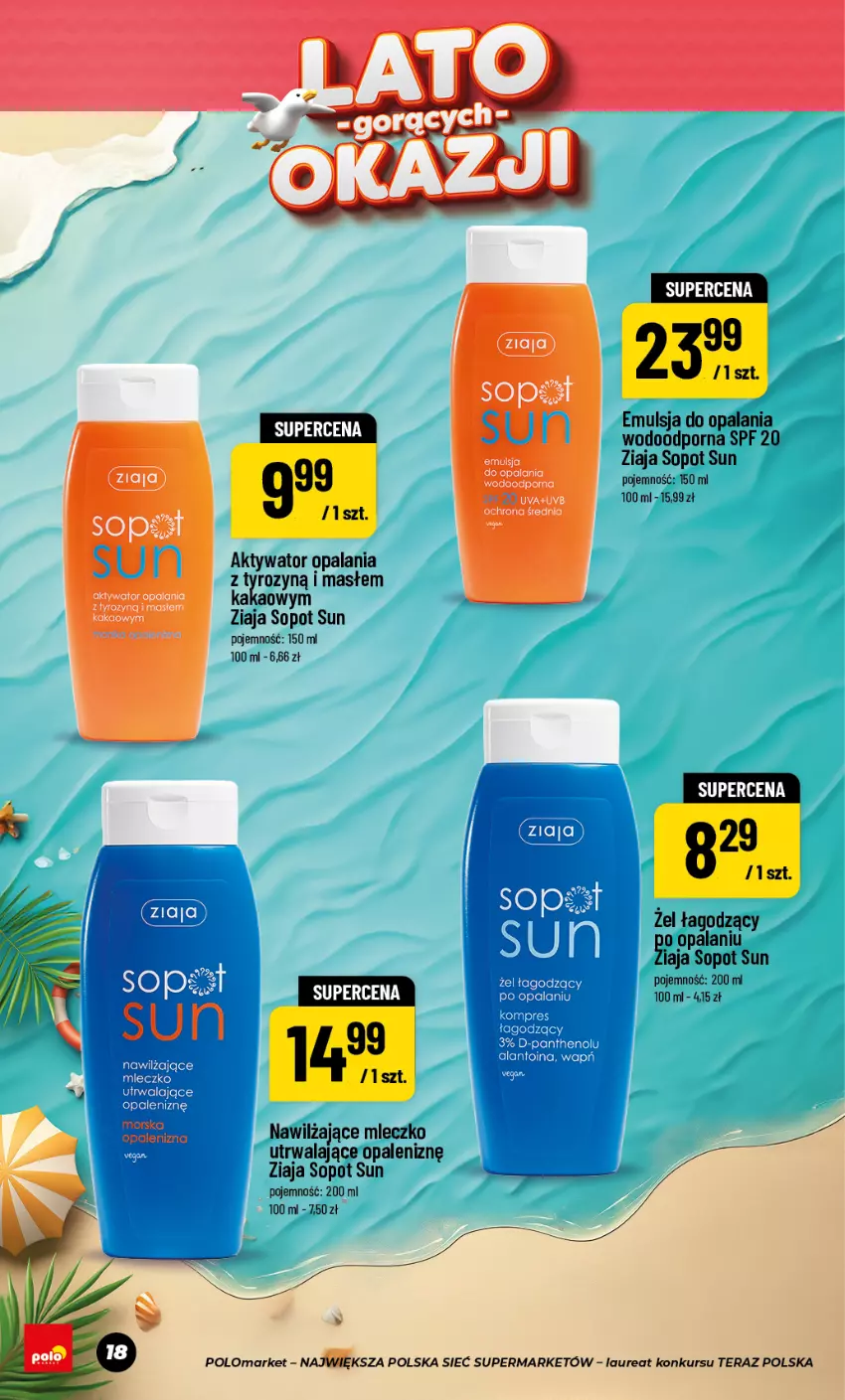 Gazetka promocyjna PoloMarket - Katalog NF Lato - ważna 24.06 do 27.08.2026 - strona 18 - produkty: Emulsja, Laur, Mleczko, Por, Tera, Ziaja