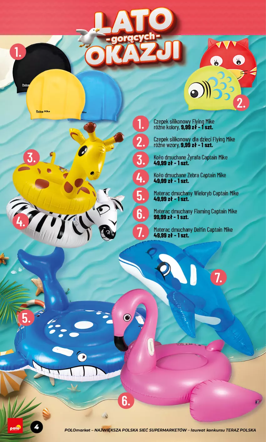 Gazetka promocyjna PoloMarket - Katalog NF Lato - ważna 24.06 do 27.08.2026 - strona 4 - produkty: Dzieci, Fa, Laur, Materac, Materac dmuchany, Tera