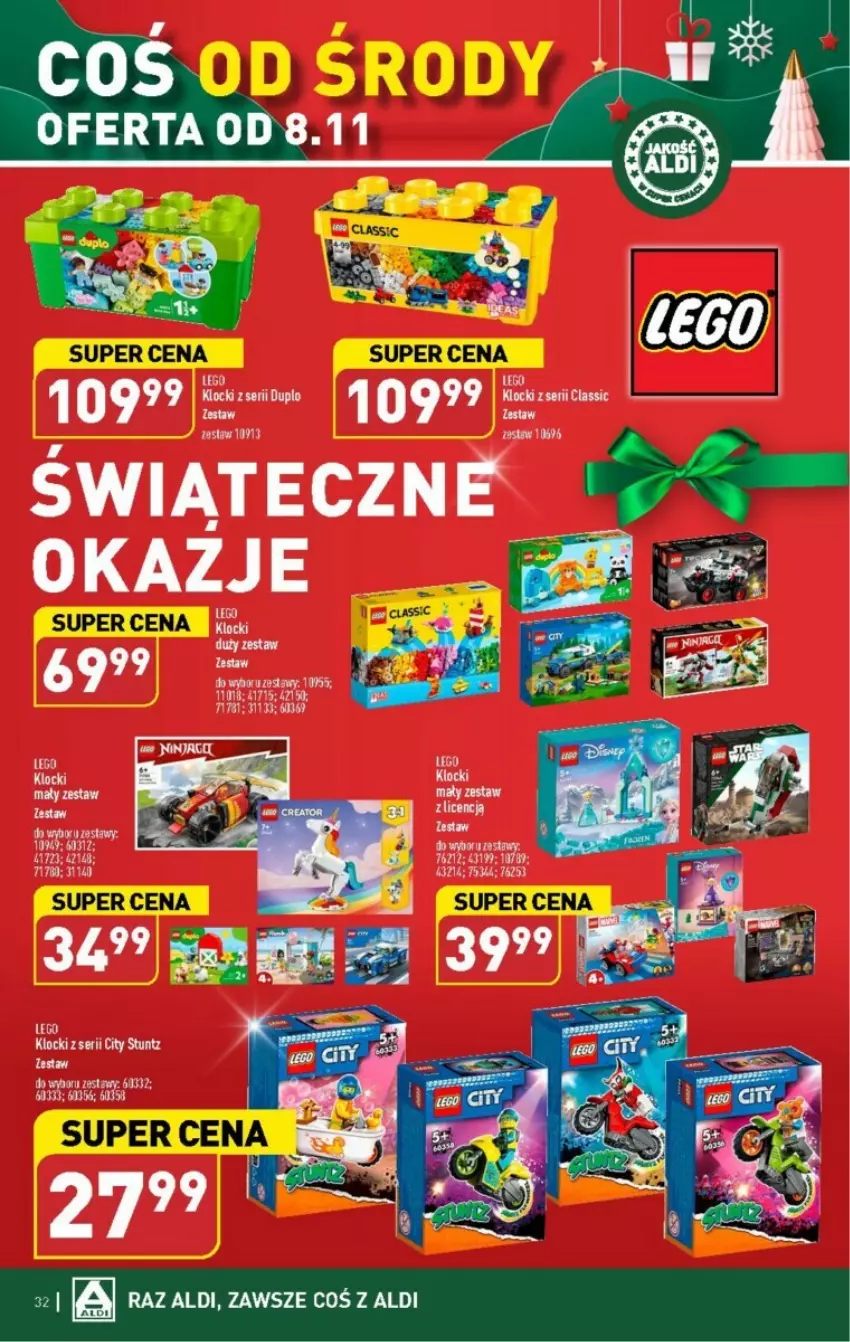 Gazetka promocyjna Aldi - ważna 06.11 do 10.11.2023 - strona 26 - produkty: Klocki, LEGO, Ser