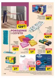 Gazetka promocyjna Carrefour - Gazetka - ważna od 10.02 do 10.02.2024 - strona 6 - produkty: Jan Niezbędny, Por, Mop, Gra, Deska do prasowania, Rama, Wieszak, Worki na śmieci, Szczotka, Vileda, Rękawice, Worki na śmiec, Szczotka do WC