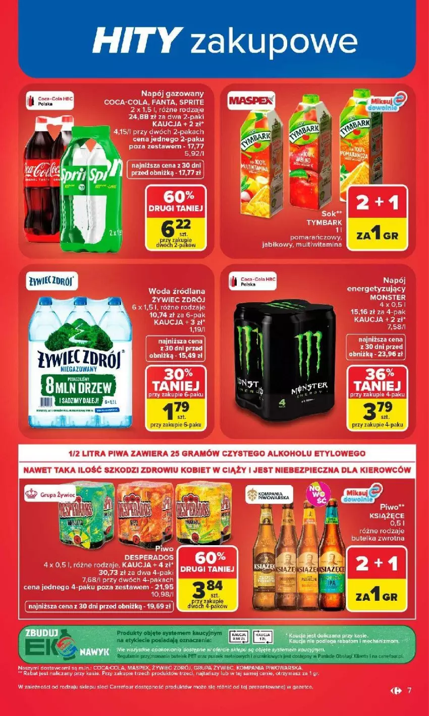 Gazetka promocyjna Carrefour - Gazetka od poniedziałku. Carrefour, Market w SUMIE najlepszy - ważna 08.06 do 13.06.2026 - strona 9 - produkty: Desperados, Fa