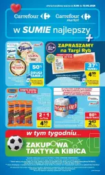 Gazetka promocyjna Carrefour - Gazetka od poniedziałku. Carrefour, Market w SUMIE najlepszy - Gazetka - ważna od 13.06 do 13.06.2026 - strona 1 - produkty: Piwa, Piwo, Gra, Fa