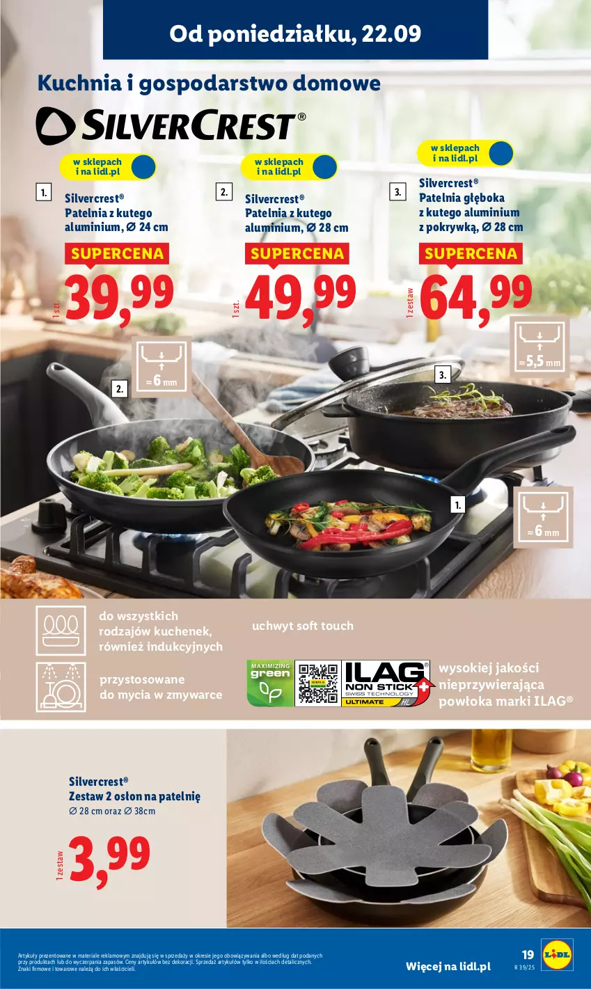 Gazetka promocyjna Lidl - GAZETKA - ważna 22.09 do 27.09.2025 - strona 25 - produkty: Kuchnia, Patelnia, Silvercrest, Sok