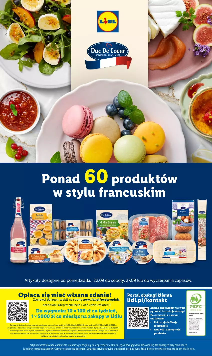 Gazetka promocyjna Lidl - GAZETKA - ważna 22.09 do 27.09.2025 - strona 59 - produkty: Gra, Laur, Mola, Por, Portal, Top