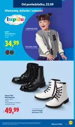 Gazetka promocyjna Lidl - GAZETKA - Gazetka - ważna od 27.09 do 27.09.2025 - strona 17 - produkty: Kurtka, Dzieci, Botki, Kurtka dziecięca