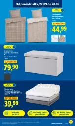 Gazetka promocyjna Lidl - GAZETKA - Gazetka - ważna od 27.09 do 27.09.2025 - strona 21 - produkty: Ivar, Pościel, Pościel flanelowa, Prześcieradło