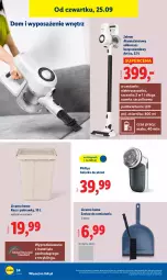 Gazetka promocyjna Lidl - GAZETKA - Gazetka - ważna od 27.09 do 27.09.2025 - strona 40 - produkty: Odkurzacz, Ivar, Philips, Szczotka, Kosz, Klej, Odkurzacz bezprzewodowy, Golarka, Zelmer, Akumulator