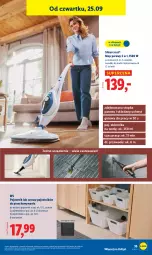 Gazetka promocyjna Lidl - GAZETKA - Gazetka - ważna od 27.09 do 27.09.2025 - strona 41 - produkty: Silvercrest, Top, Mop, Mop parowy, Pojemnik