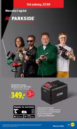 Gazetka promocyjna Lidl - GAZETKA - Gazetka - ważna od 27.09 do 27.09.2025 - strona 48 - produkty: Parkside, Top, Rower, Ogród, Akumulator, HP