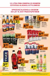 Gazetka promocyjna ABC - Gazetka - ważna od 18.03 do 18.03.2025 - strona 4 - produkty: Piwo, Napój energetyczny, Somersby, Coca-Cola, Tyskie, Warka, Tiger, Harnaś, Napój, Kozel, Fa