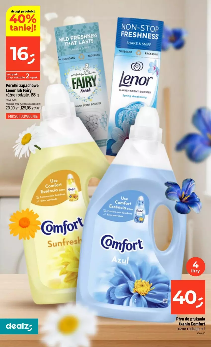 Gazetka promocyjna Dealz - KATALOG CZYSTY ZYSK - ważna 19.03 do 08.04.2026 - strona 14 - produkty: Fa, Fairy, Lenor, Perełki zapachowe