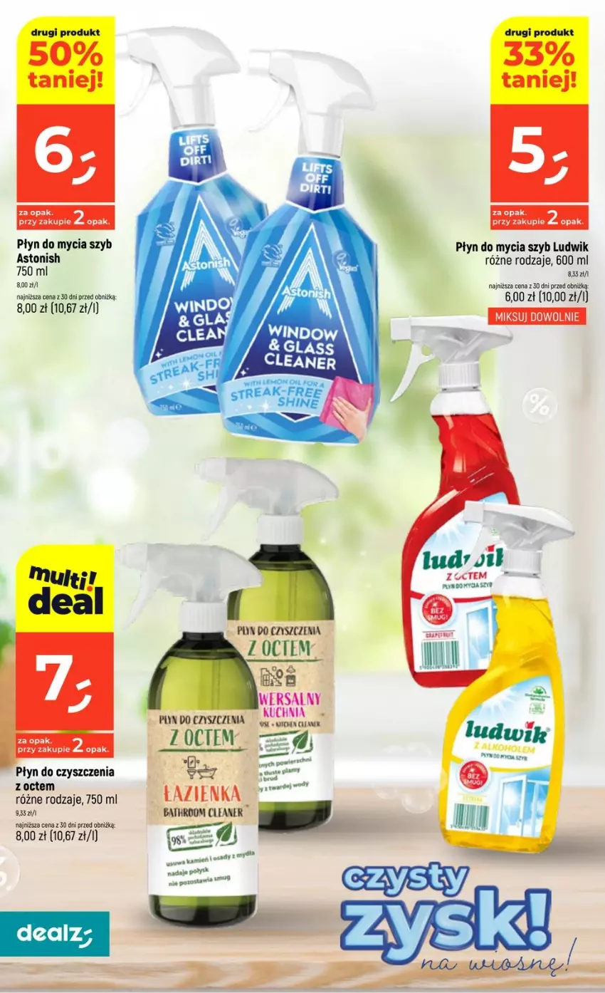 Gazetka promocyjna Dealz - KATALOG CZYSTY ZYSK - ważna 19.03 do 08.04.2026 - strona 2 - produkty: Kuchnia, Ludwik, Płyn do mycia, Woda