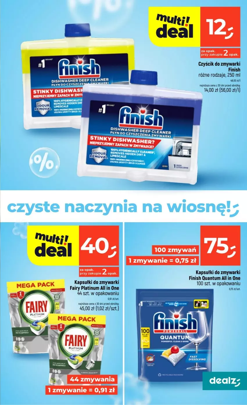 Gazetka promocyjna Dealz - KATALOG CZYSTY ZYSK - ważna 19.03 do 08.04.2026 - strona 9 - produkty: Fa, Fairy, Finish, Zmywarki