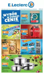 Gazetka promocyjna E Leclerc - Gazetka - ważna od 28.09 do 28.09.2024 - strona 1 - produkty: Ser, Pur, Favita, Garnek, Purina, Coca-Cola, Mlekovita, Napój gazowany, Napój, Pokrywa, Rondel, Mleko, Fa