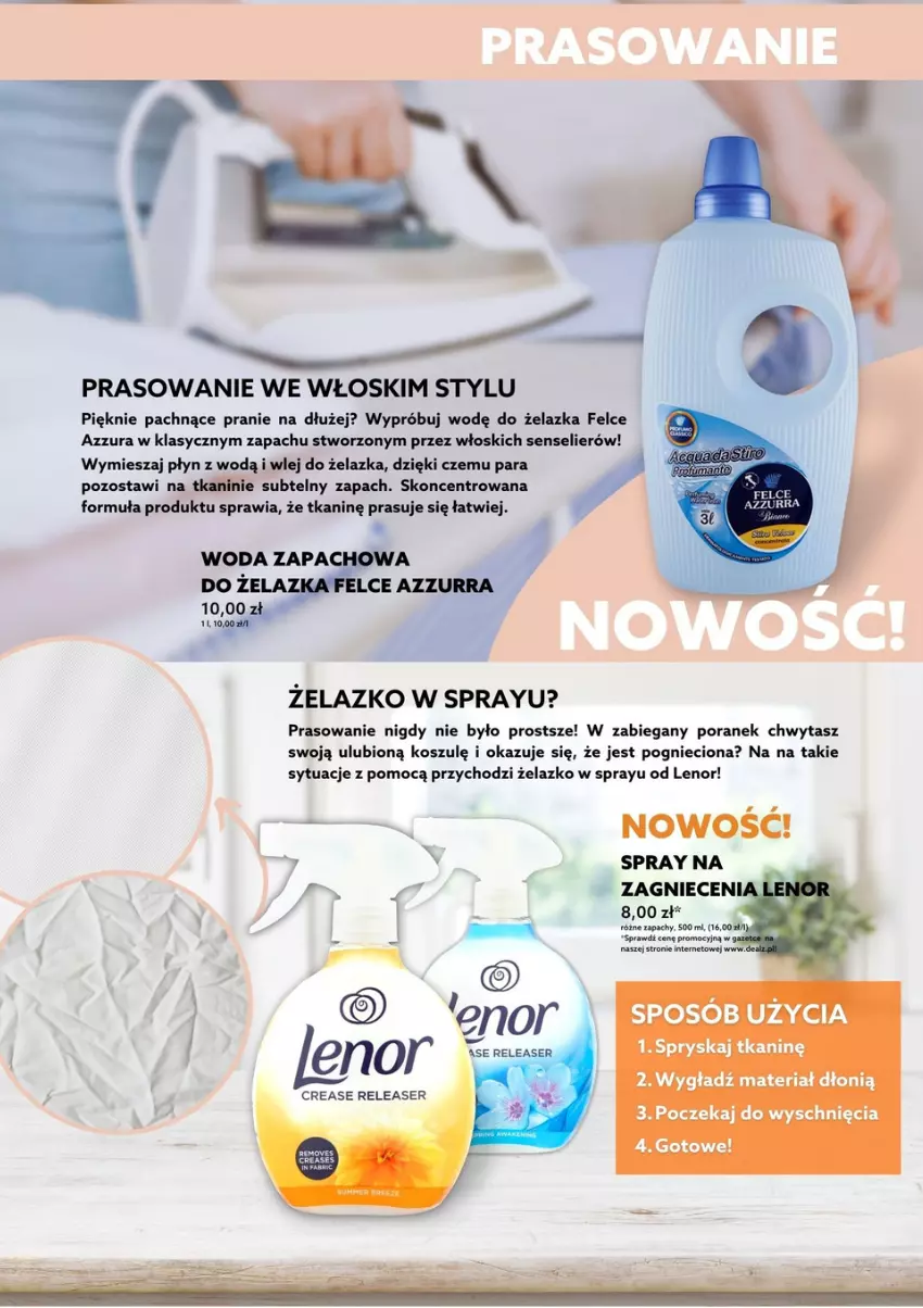 Gazetka promocyjna Dealz - CZYSTY DOM Z DEALZPRAKTYCZNY PORADNIK - ważna 24.08 do 10.09.2022 - strona 5 - produkty: Kosz, Lenor, Por