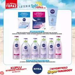 Gazetka promocyjna Topaz - Gazetka - Gazetka - ważna od 05.09 do 05.09.2021 - strona 36 - produkty: Ser, Płyn micelarny, Krem na dzień, Olej, Nivea