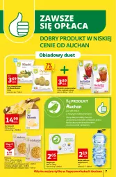 Gazetka promocyjna Auchan - Gazetka Koszyk Oszczędności Auchan Supermarkety - Gazetka - ważna od 12.10 do 12.10.2022 - strona 7 - produkty: Makaron, Ser, LANA, Margaryna, Edam, Woda