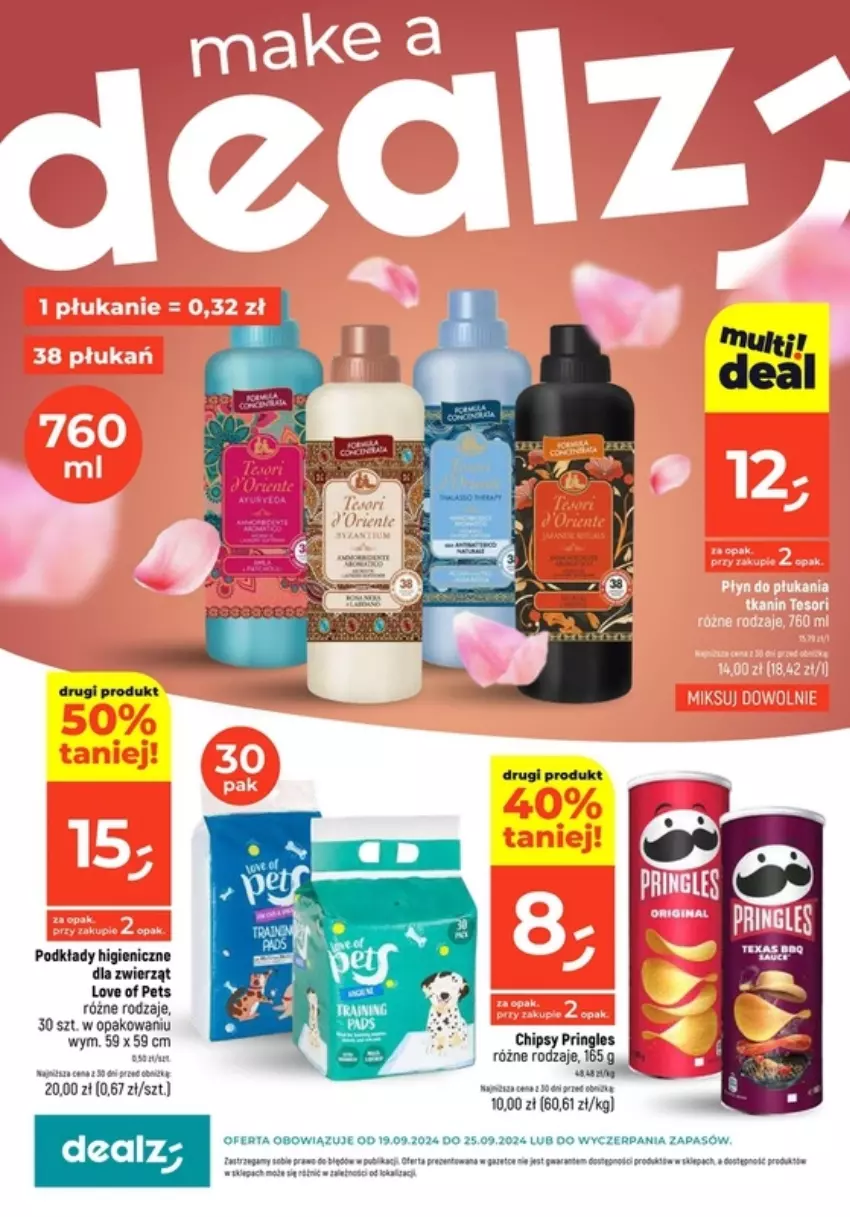 Gazetka promocyjna Dealz - ważna 19.09 do 25.09.2024 - strona 1 - produkty: Chipsy, Fa, Gaga