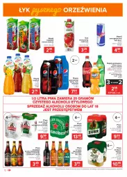 Gazetka promocyjna Carrefour - Gazetka Market - Gazetka - ważna od 13.02 do 13.02.2021 - strona 12 - produkty: Piwa, Piwo, Książęce, Sok, Por, Gra, 7up, Napój energetyczny, Kasztelan, Red Bull, Mirinda, Kosz, Heineken, Coca-Cola, Pepsi, Fortuna, Napój gazowany, Tymbark, Fanta, Owoce, Sprite, Napój, Hortex, LG, Fa