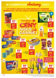 Gazetka promocyjna Carrefour - Gazetka Market - Gazetka - ważna od 13.02 do 13.02.2021 - strona 2 - produkty: Ciastka, Krakus, Por, Mop, Gra, Ajax, Piątnica, Rama, Madej Wróbel, Bonduelle, Vileda, Storczyk, Wiadro, Delicje, Naczynie żaroodporne, Kubek, Kabanos, Kiełbasa, Szpinak