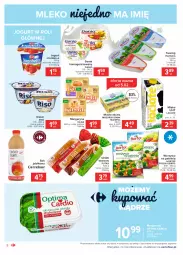 Gazetka promocyjna Carrefour - Gazetka Market - Gazetka - ważna od 13.02 do 13.02.2021 - strona 8 - produkty: Warzywa, Sok, Ser, Twaróg, Piątnica, Bell, Jogurt, Optima Cardio, Serek homogenizowany, Serek, Sok jabłkowy, Optima, Margaryna, Chleb tostowy, Danio, Bella, Deser, Chleb, Jogobella, Kasia, Masło, Ogród, Hortex, Mleko
