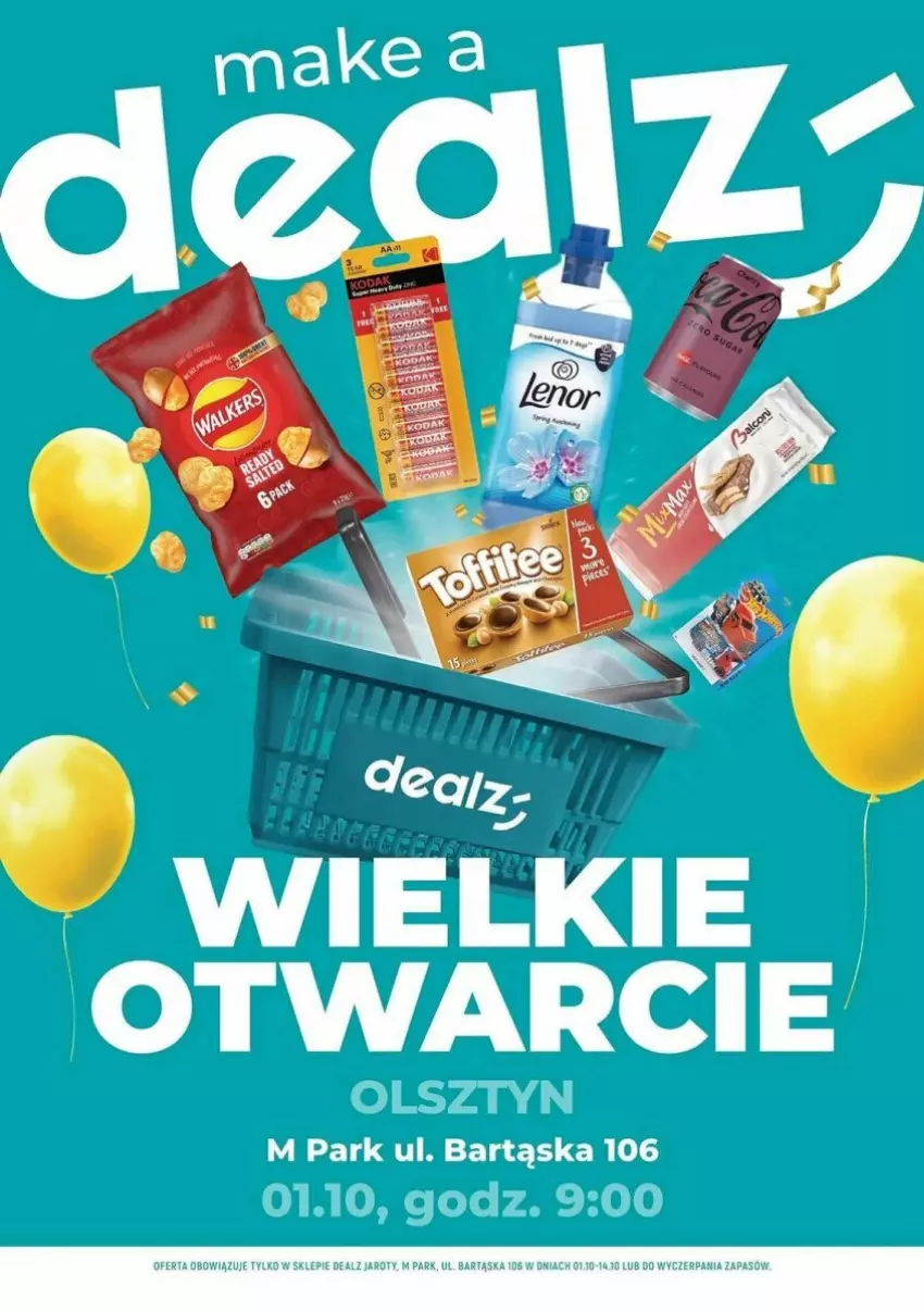 Gazetka promocyjna Dealz - ważna 01.10 do 14.10.2024 - strona 1