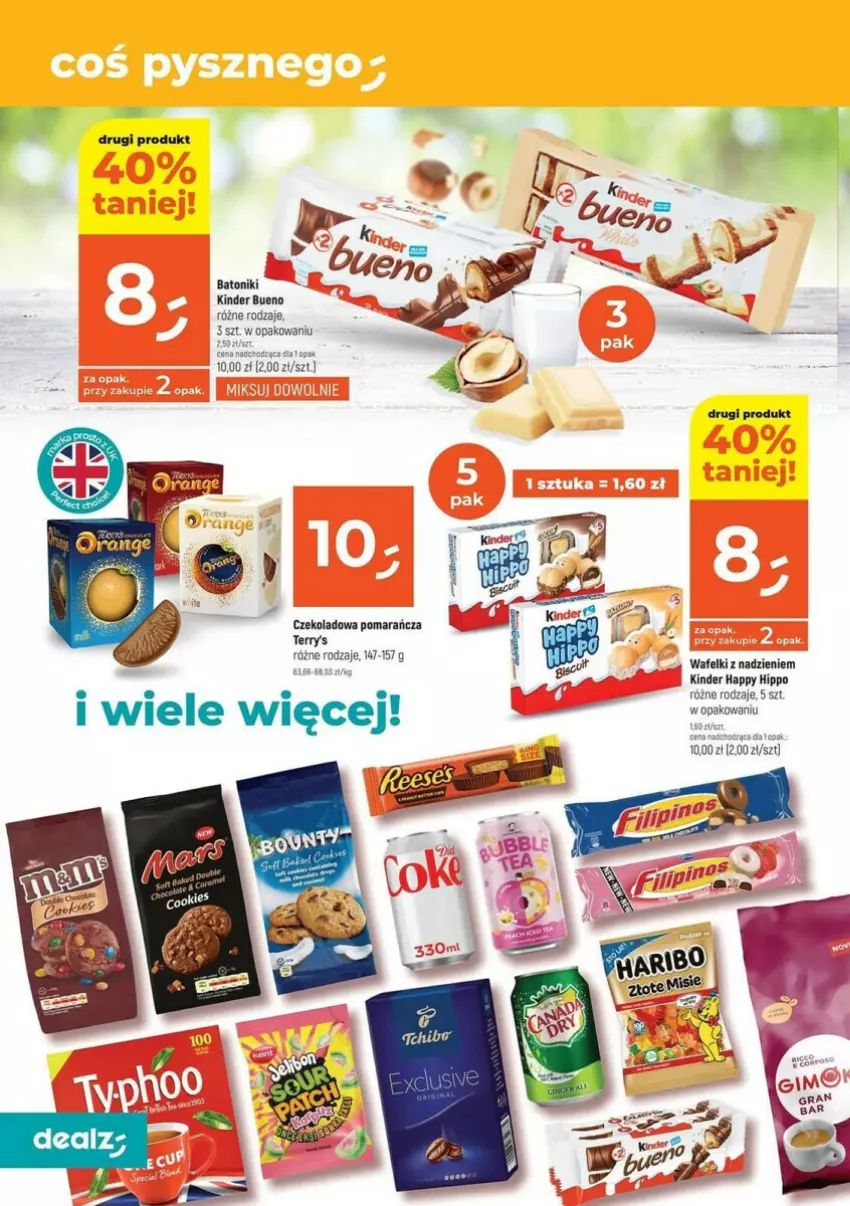 Gazetka promocyjna Dealz - ważna 01.10 do 14.10.2024 - strona 7 - produkty: Baton, HiPP, Kinder, Kinder Bueno, Pax, Tonik