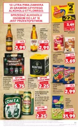 Gazetka promocyjna Kaufland - OFERTA TYGODNIA - Gazetka - ważna od 08.12 do 08.12.2021 - strona 33 - produkty: Piwa, Piwo, Pistacje, Książęce, Lajkonik, Gra, Chipsy, Crunchips, Felix, Karmi
