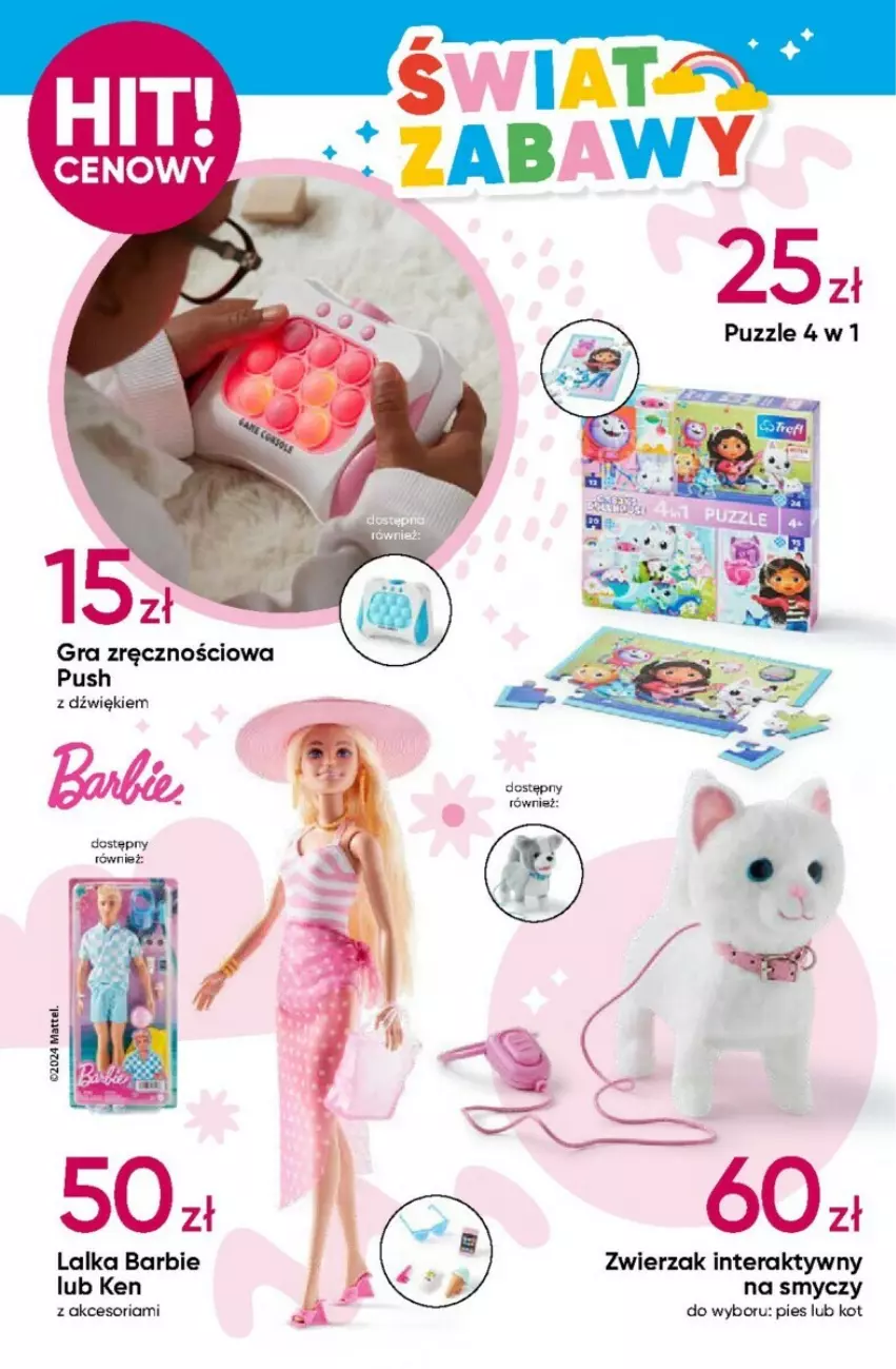 Gazetka promocyjna Pepco - ważna 23.05 do 05.06.2024 - strona 7 - produkty: Barbie, Gra, Lalka, Mattel, Smycz, Tera