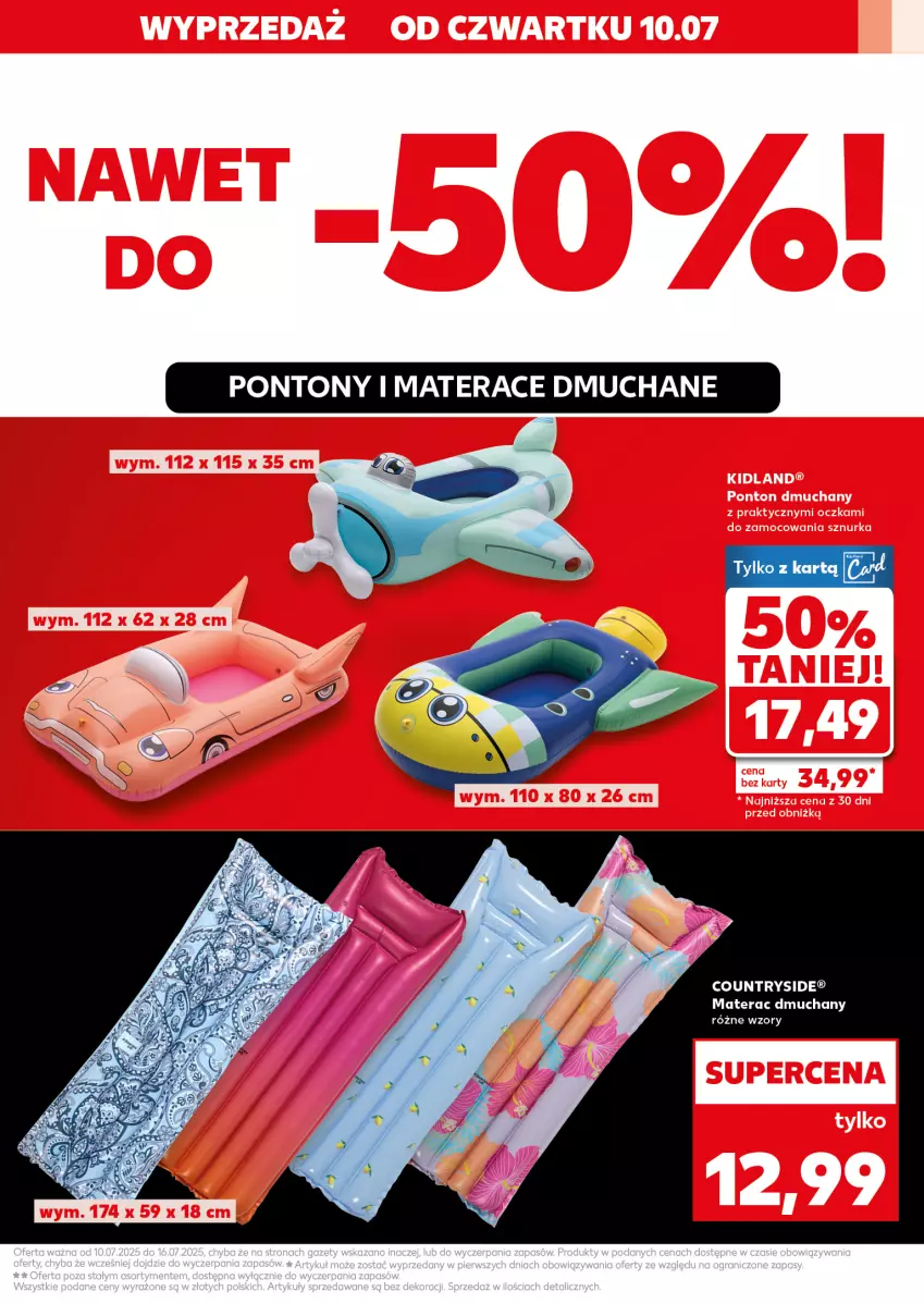 Gazetka promocyjna Kaufland - Kaufland - ważna 10.07 do 16.07.2025 - strona 3 - produkty: Materac, Tera