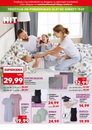 Gazetka promocyjna Kaufland - Kaufland - Gazetka - ważna od 16.07 do 16.07.2025 - strona 18 - produkty: Kapcie, Pościel, Koszula nocna, Kosz, Koszula, Piżama